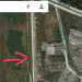 Panoramica dell'accampamento rom del canalone: le case di cartone e i rifiuti si vedono anche dal satellite di Google Maps